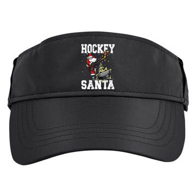 Funny Hockey 812 Santa Hockey Player Christmas Cool Gift Adult Drive Performance Visor