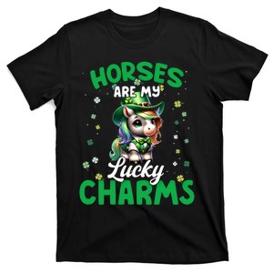 Funny Horses Are My St Patricks Day Outfit Gift T-Shirt