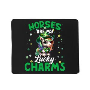 Funny Horses Are My St Patricks Day Outfit Gift Mousepad