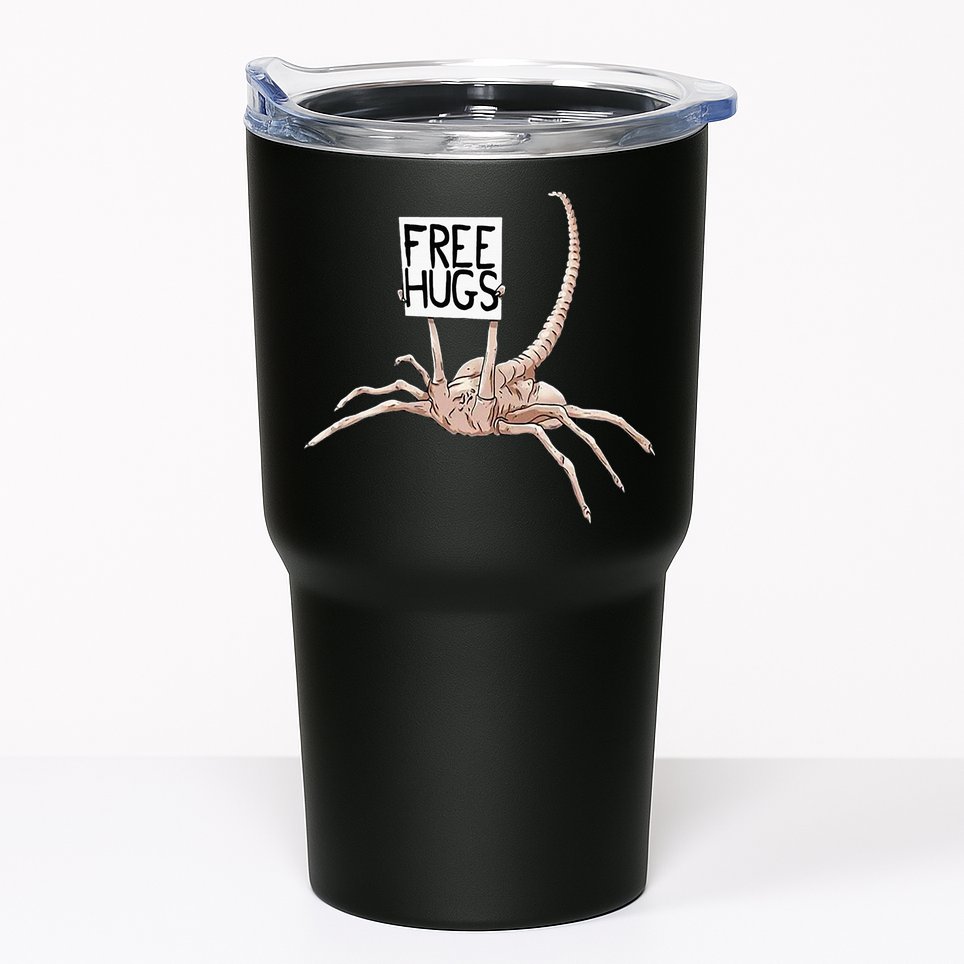 Free Hugs Alien Tumbler