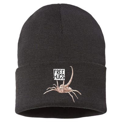 Free Hugs Alien Sustainable Knit Beanie