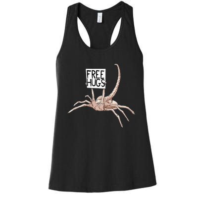 Free Hugs Alien Women's Racerback Tank