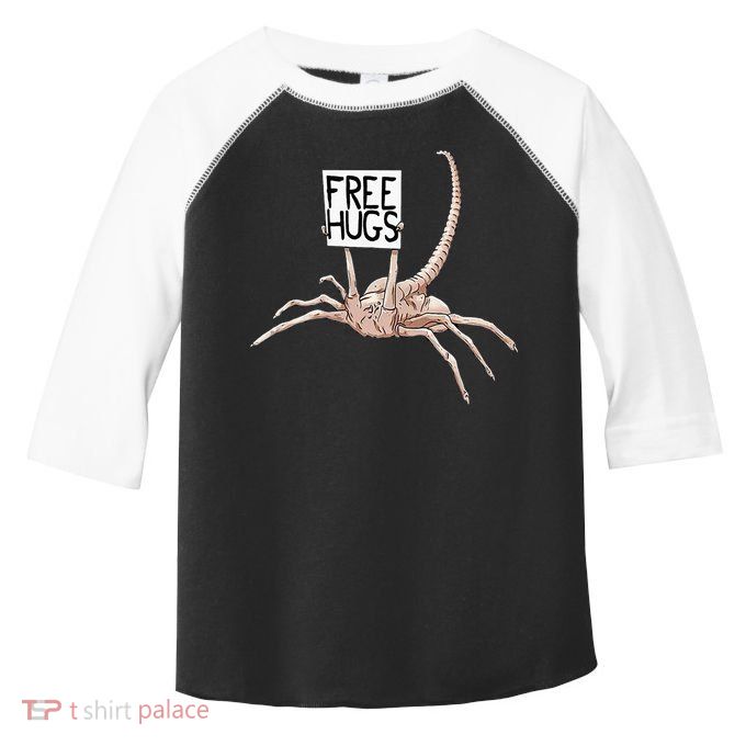 Free Hugs Alien Toddler Fine Jersey T-Shirt