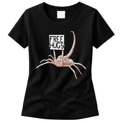 Free Hugs Alien Womens T-Shirt