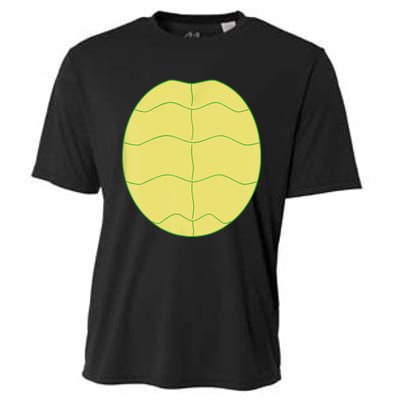 Funny Halloween Animal Belly Turtle Shell Costume Family Cooling Performance Crew T-Shirt