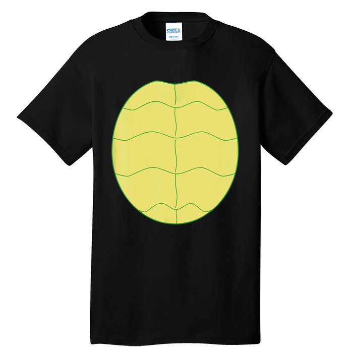 Funny Halloween Animal Belly Turtle Shell Costume Family Tall T-Shirt