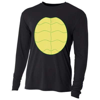 Funny Halloween Animal Belly Turtle Shell Costume Family Cooling Performance Long Sleeve Crew