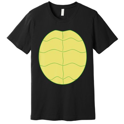 Funny Halloween Animal Belly Turtle Shell Costume Family Premium T-Shirt