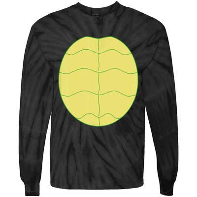 Funny Halloween Animal Belly Turtle Shell Costume Family Tie-Dye Long Sleeve Shirt