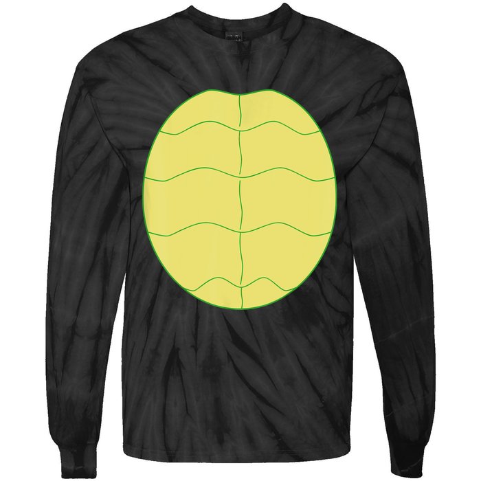 Funny Halloween Animal Belly Turtle Shell Costume Family Tie-Dye Long Sleeve Shirt