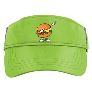 Funny Hamburger Art Cheeseburger Burger Meat Eater Funny Gift Adult Drive Performance Visor