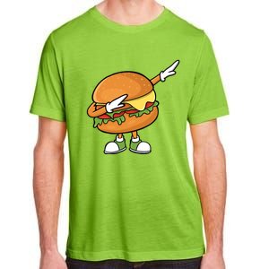 Funny Hamburger Art Cheeseburger Burger Meat Eater Funny Gift Adult ChromaSoft Performance T-Shirt