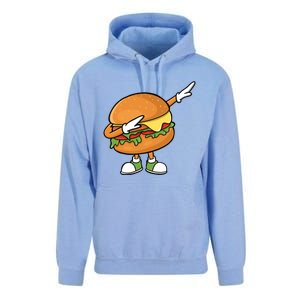 Funny Hamburger Art Cheeseburger Burger Meat Eater Funny Gift Unisex Surf Hoodie