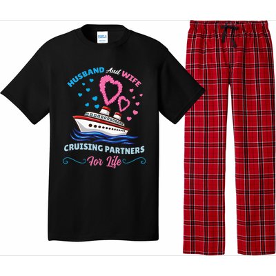 funny Husband And Wife Cruising Partners for Life Pajama Set