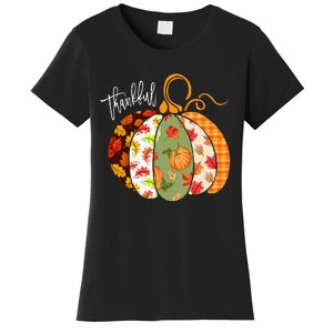 Festive Harvest Adorable Pumpkin Design for Autumn Celebrations Women's T-Shirt