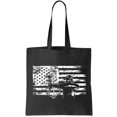 Funny Hunting Archer American Flag Gift Bowhunting Gift For Hunters Men Bag