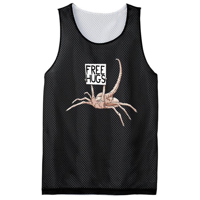 Free Hugs Alien Mesh Reversible Basketball Jersey Tank