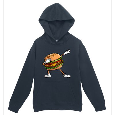 Funny Hamburger Art Cheeseburger Lover Urban Pullover Hoodie