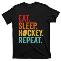 Funny Hockey Art Adult Vintage Ice Hockey T-Shirt