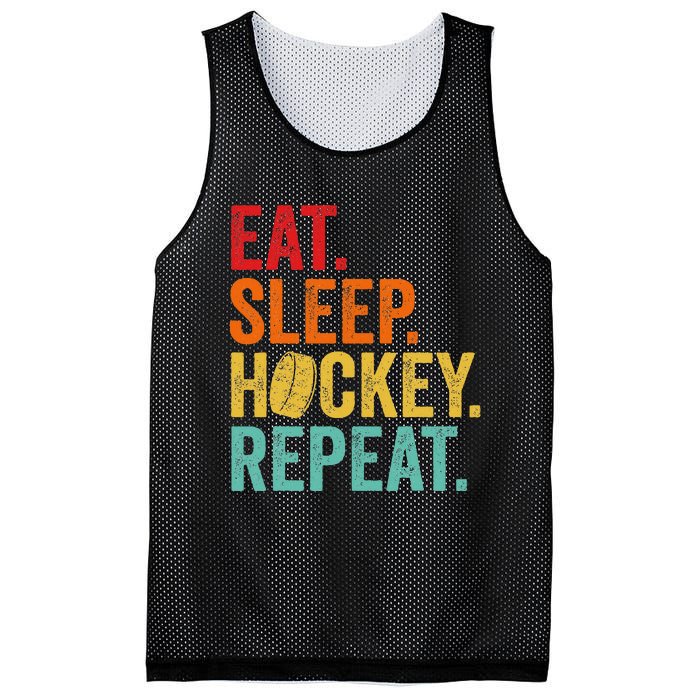 Funny Hockey Art Adult Vintage Ice Hockey Mesh Reversible Basketball Jersey Tank