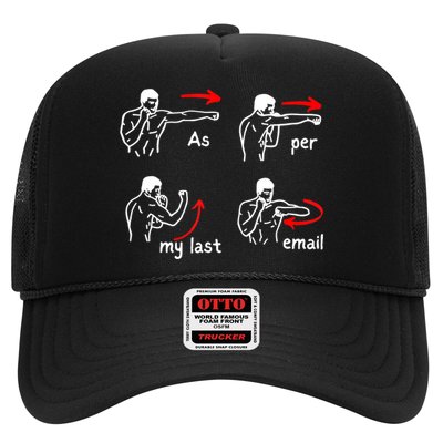 Fun Humour As Per My Last Email Make Your Day With Sarcastic Hat