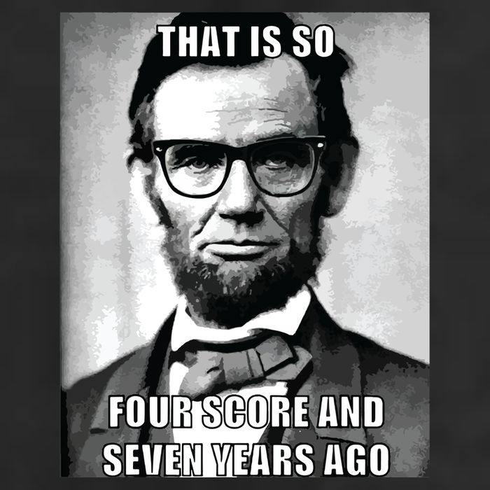 Funny Hipster Abraham Lincoln Beanie
