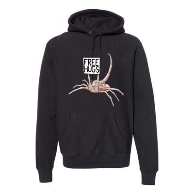 Free Hugs Alien Premium Hoodie