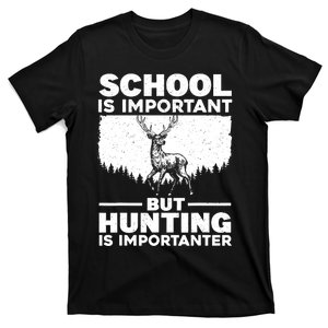 Funny Hunting Art Deer Hunter Wildlife Hunting T-Shirt