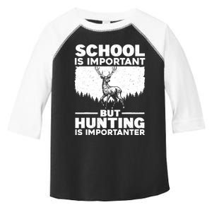 Funny Hunting Art Deer Hunter Wildlife Hunting Toddler Fine Jersey T-Shirt