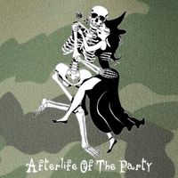 Funny Halloween Afterlife Of The Party Skeleton And Witch Legacy Tie Dye Trucker Hat