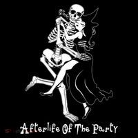 Funny Halloween Afterlife Of The Party Skeleton And Witch Toddler Sweatshirt
