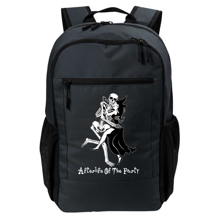 Funny Halloween Afterlife Of The Party Skeleton And Witch Backpack