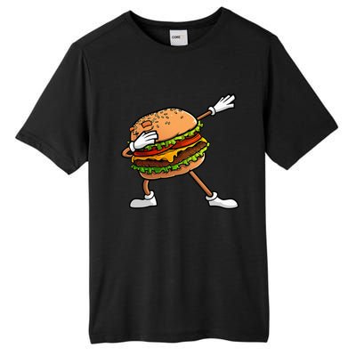 Funny Hamburger Art Cheeseburger Lover Tall Fusion ChromaSoft Performance T-Shirt