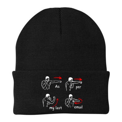 Fun Humour As Per My Last Email Make Your Day With Sarcastic Beanie