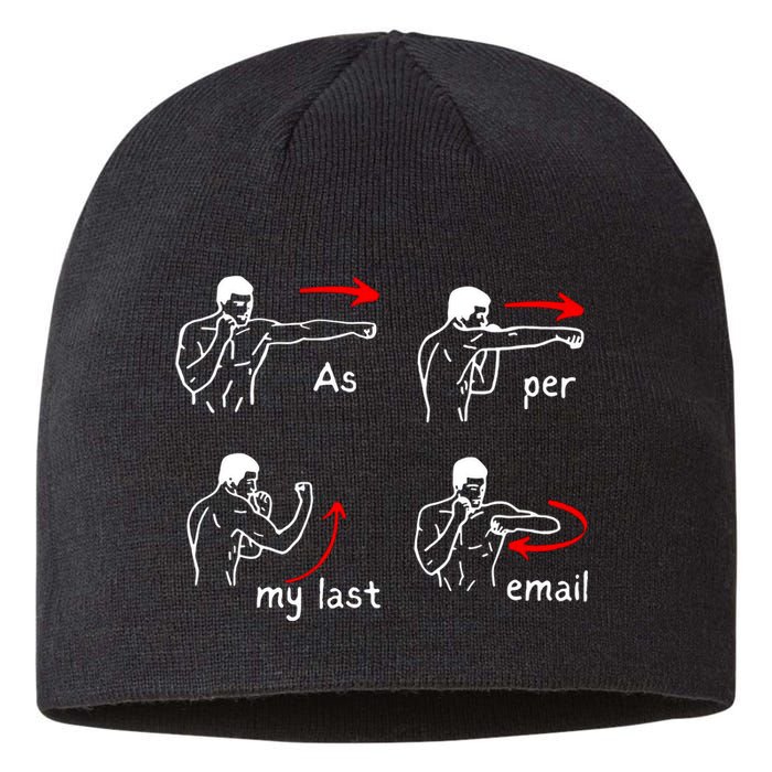 Fun Humour As Per My Last Email Make Your Day With Sarcastic Sustainable Beanie
