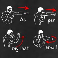 Fun Humour As Per My Last Email Make Your Day With Sarcastic 25L Jumbo Tote