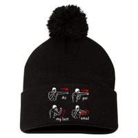 Fun Humour As Per My Last Email Make Your Day With Sarcastic Pom Pom 12in Knit Beanie