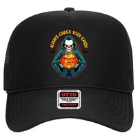 Funny Halloween Always Check Your Candy Skeleton Trucker Hat