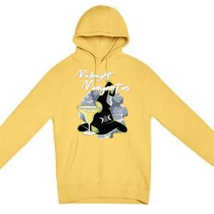 Funny Halloween And Midnight Margaritas Gift Premium Pullover Hoodie