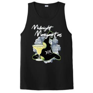 Funny Halloween And Midnight Margaritas Gift PosiCharge Competitor Tank