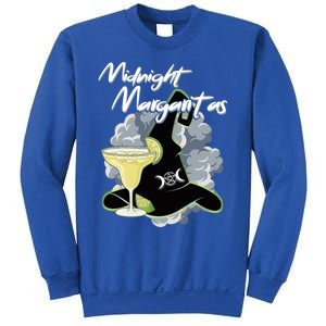 Funny Halloween And Midnight Margaritas Gift Sweatshirt