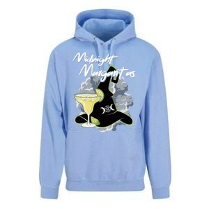 Funny Halloween And Midnight Margaritas Gift Unisex Surf Hoodie