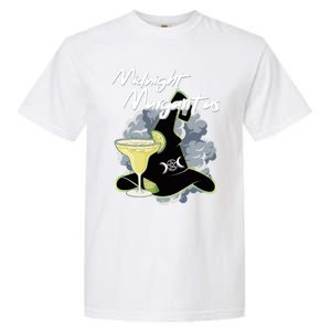 Funny Halloween And Midnight Margaritas Gift Garment-Dyed Heavyweight T-Shirt