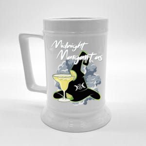 Funny Halloween And Midnight Margaritas Gift Beer Stein