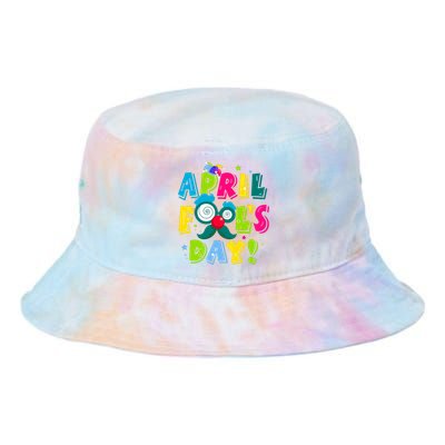 Funny Happy April Fools Day 1st April Fools Day Joke Pranks Tie Dye Newport Bucket Hat