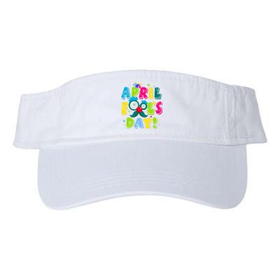 Funny Happy April Fools Day 1st April Fools Day Joke Pranks Valucap Bio-Washed Visor