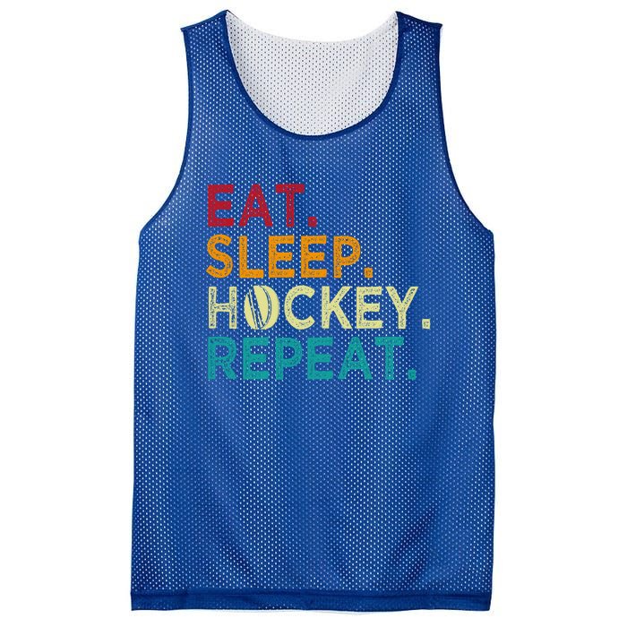 Funny Hockey Art Adult Vintage Ice Hockey Great Gift Mesh Reversible Basketball Jersey Tank