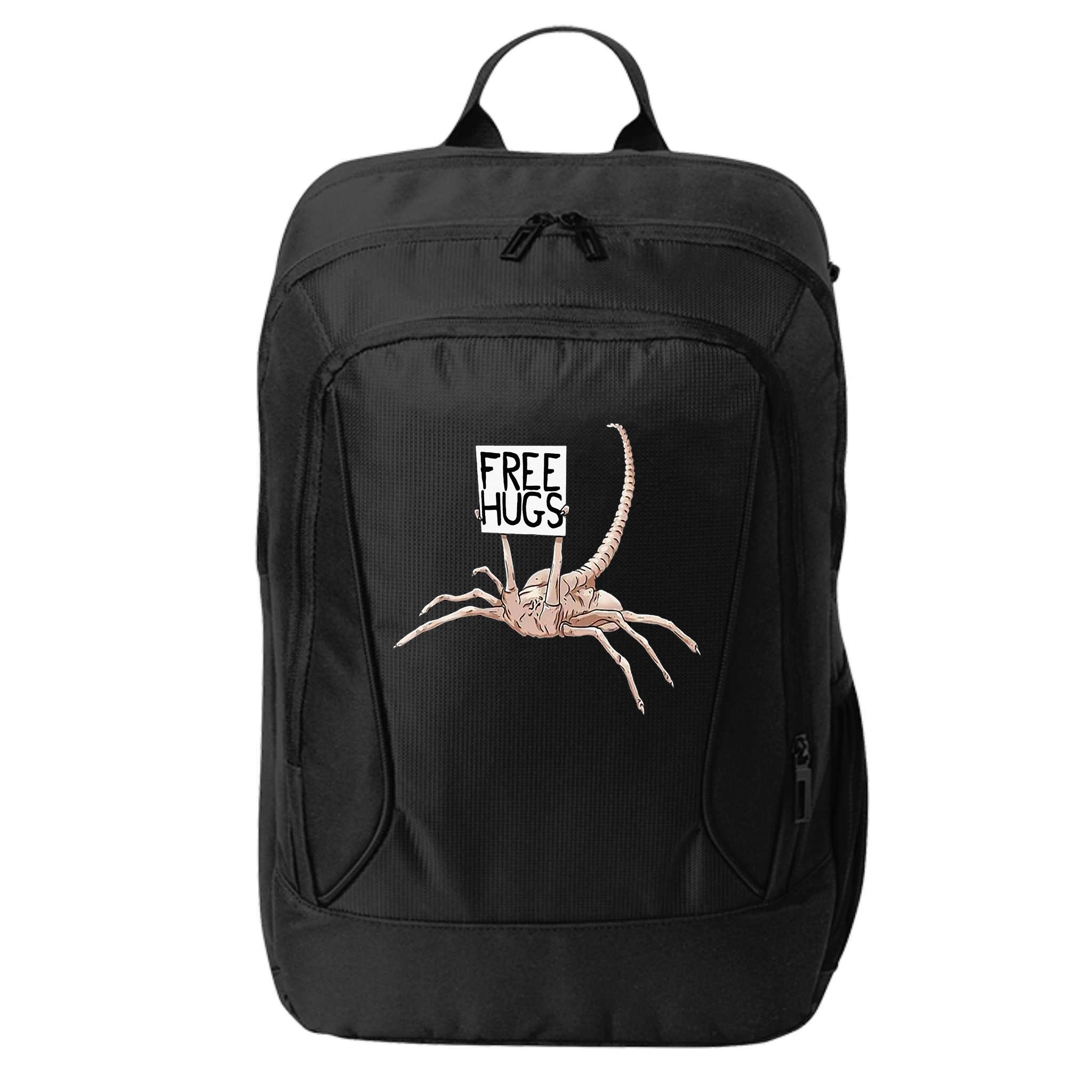 Free Hugs Alien City Backpack