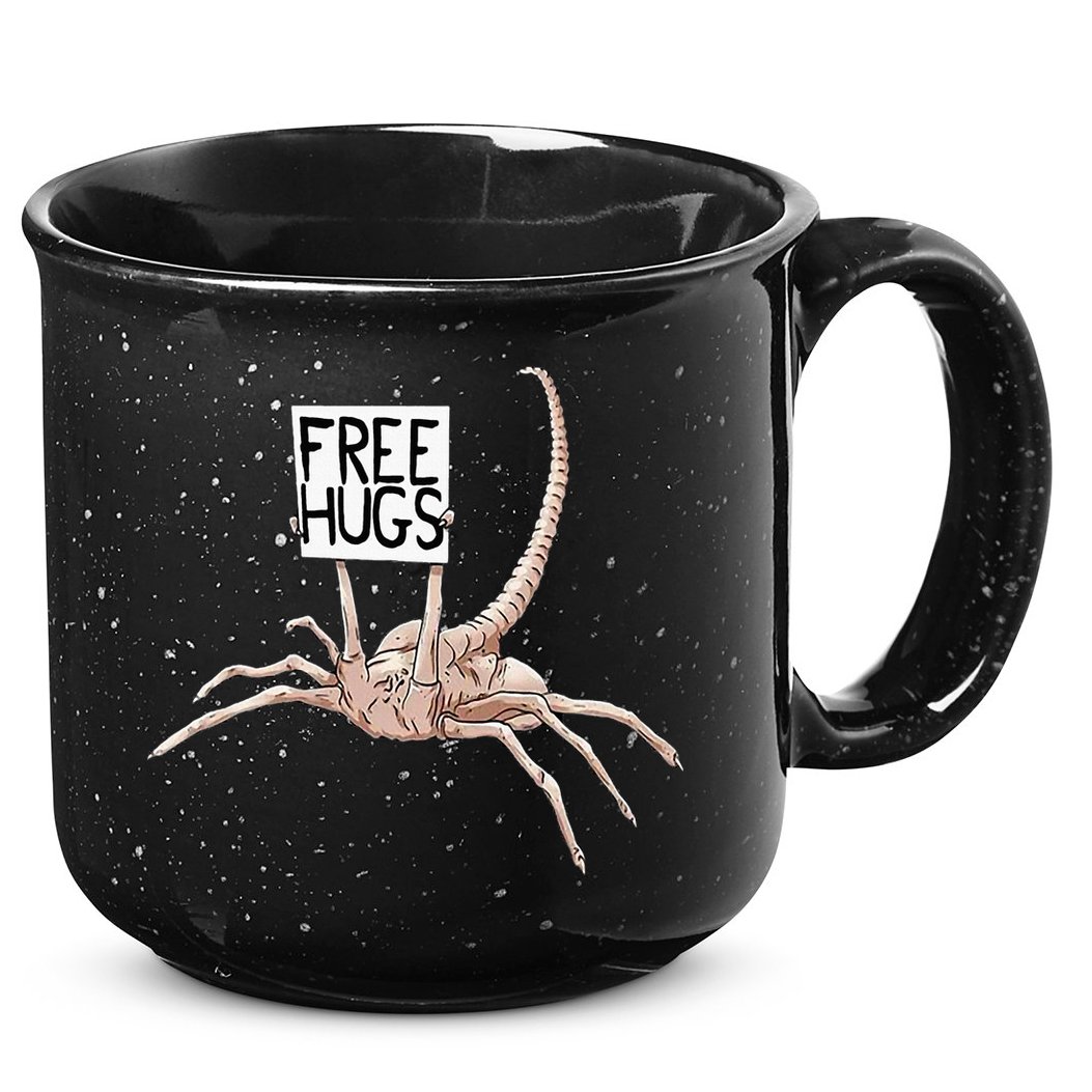 Free Hugs Alien 15oz Campfire Ceramic Mug