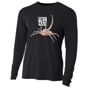 Free Hugs Alien Cooling Performance Long Sleeve Crew